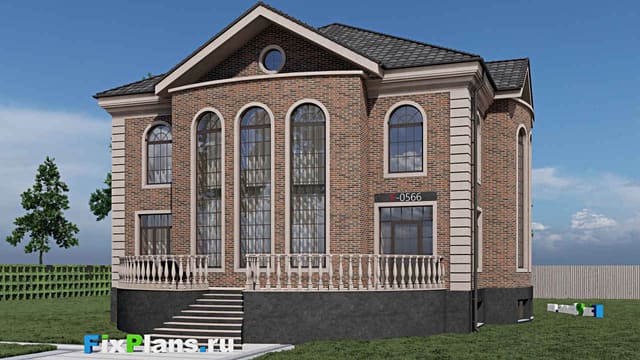 Двухэтажный дом F - 0566